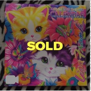 Sold 🌈 Lisa Frank 2019 calendar 🌈